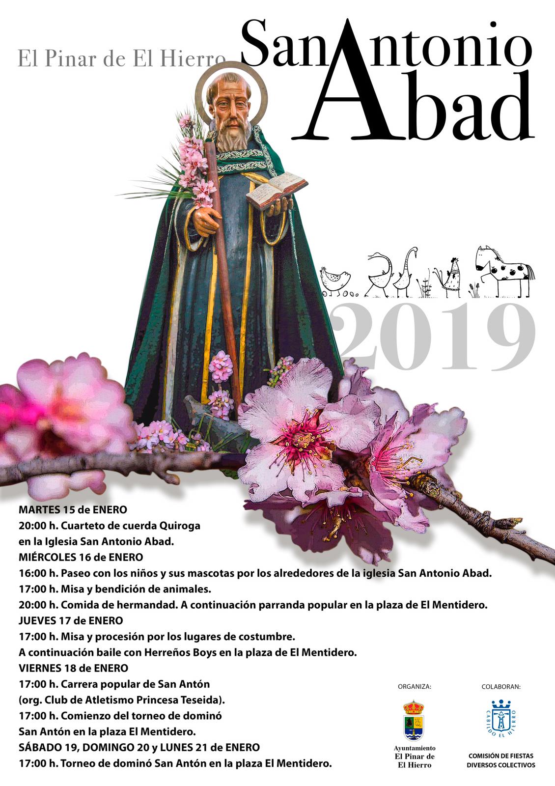 Cartel San Antonio Abad 2019