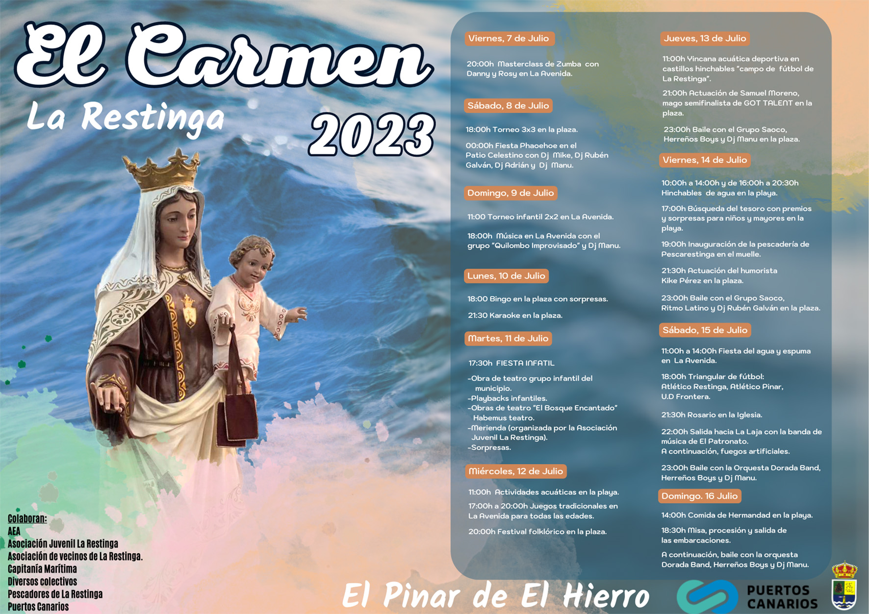 El Pinar celebra una nueva edición de las Fiestas del Carmen