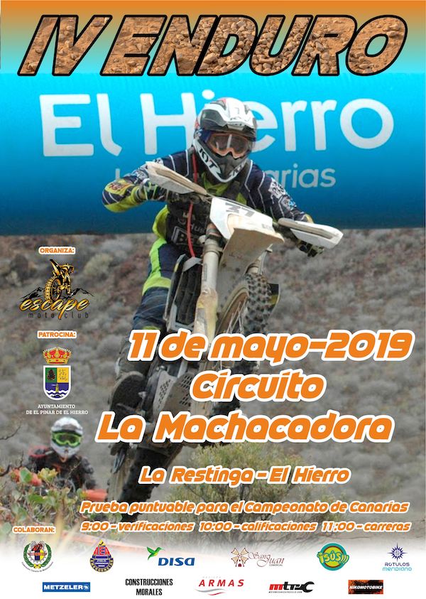 Cartel El Pinar Enduro
