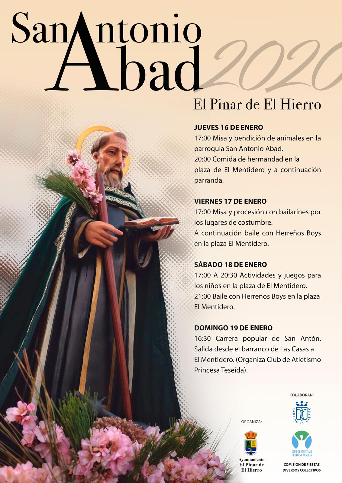 Cartel San Antonio Abad 2020