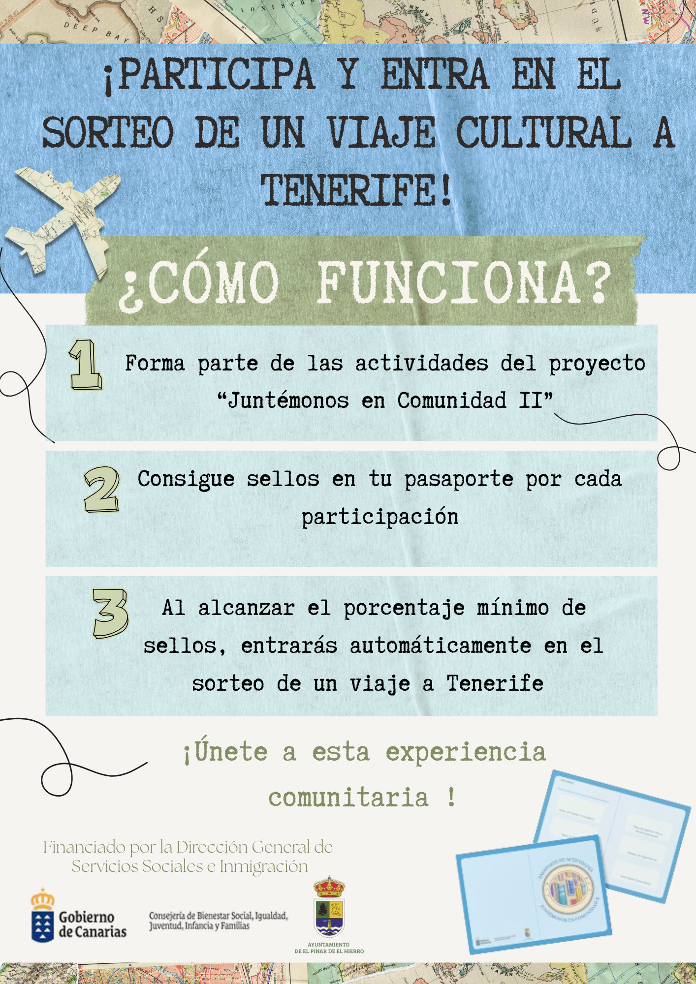 El proyecto ‘Juntémonos en comunidad’ sortea un viaje cultural entre sus participantes 