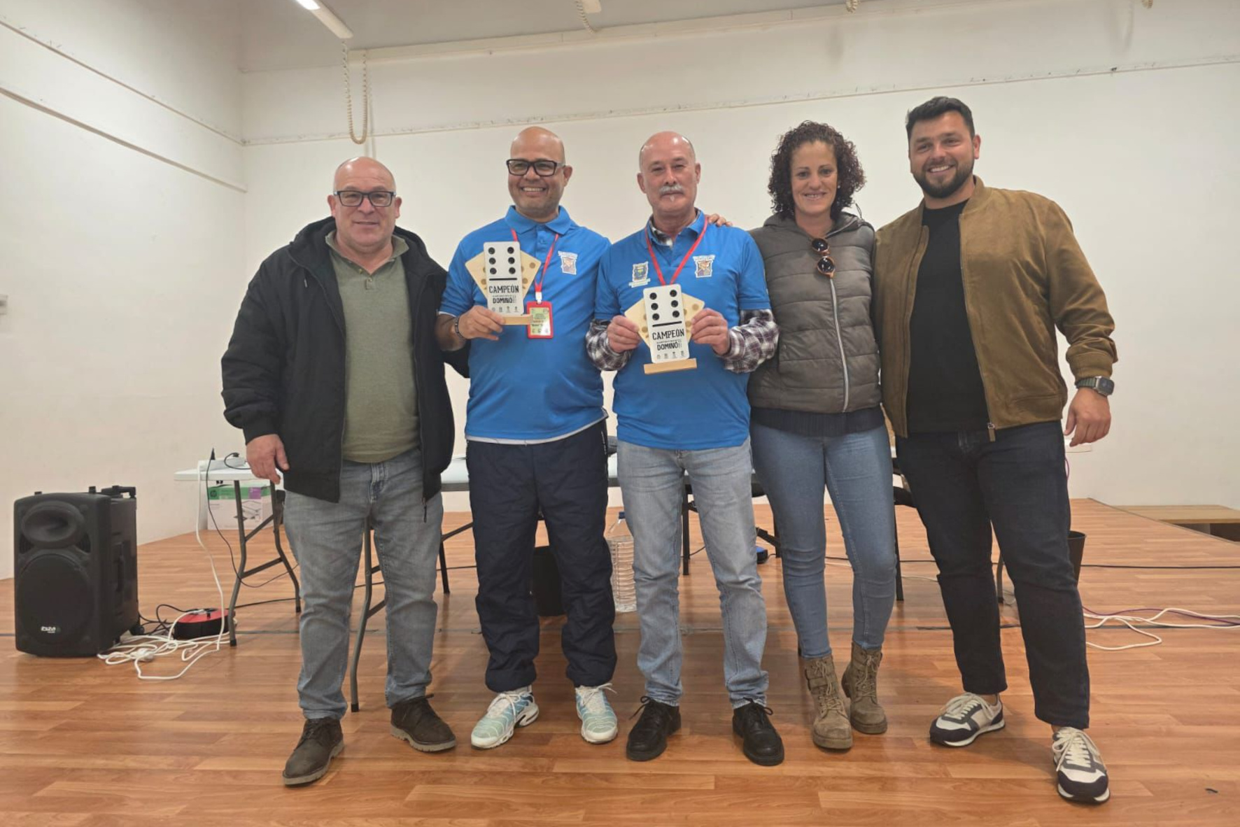 Arnaldo Urbina y José Manuel Fleitas, campeones del III Torneo de Dominó por parejas ‘Isla de El Hierro’ 