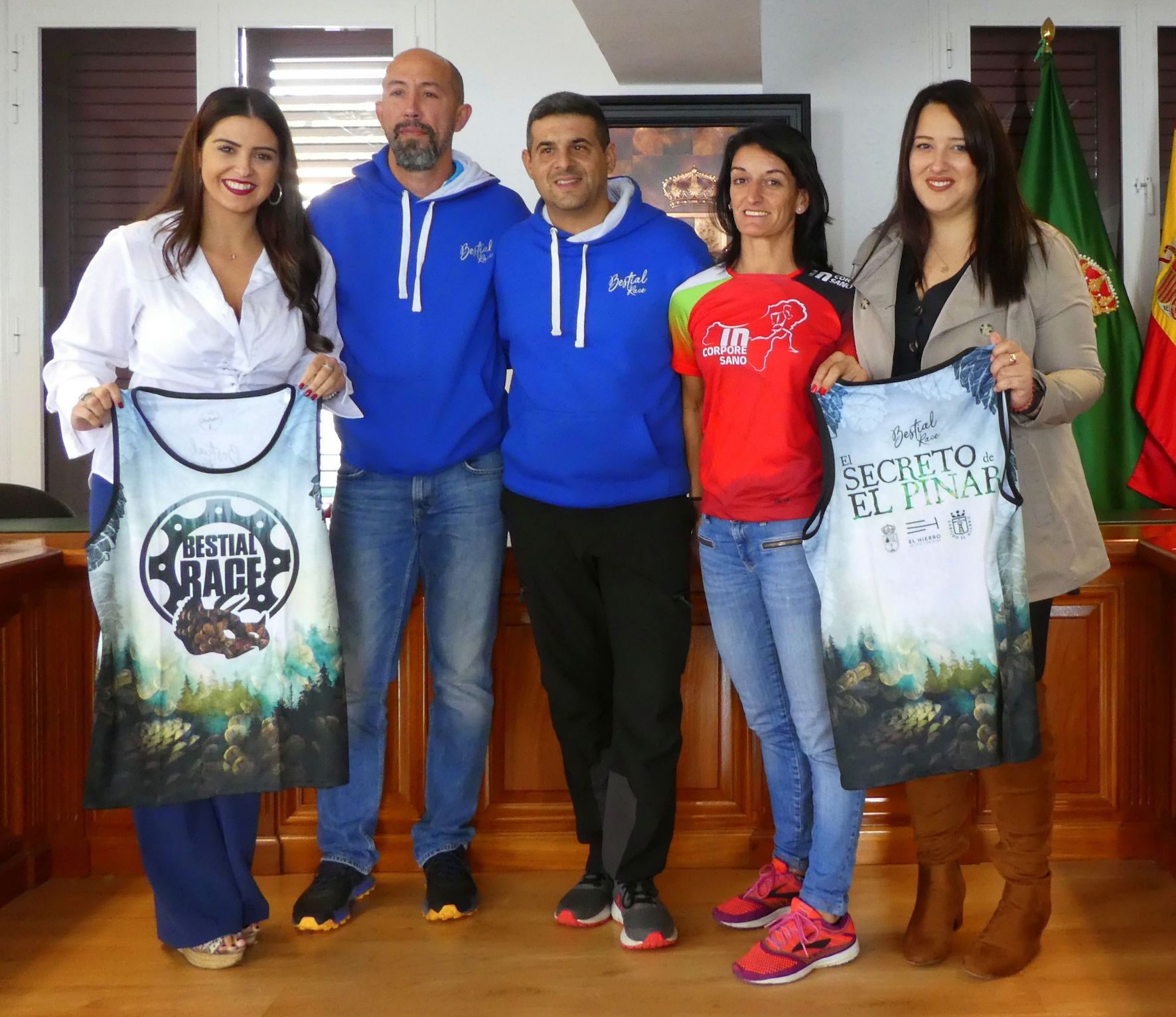 300 corredores participan este sábado en la primera edición de El Pinar Bestial Race