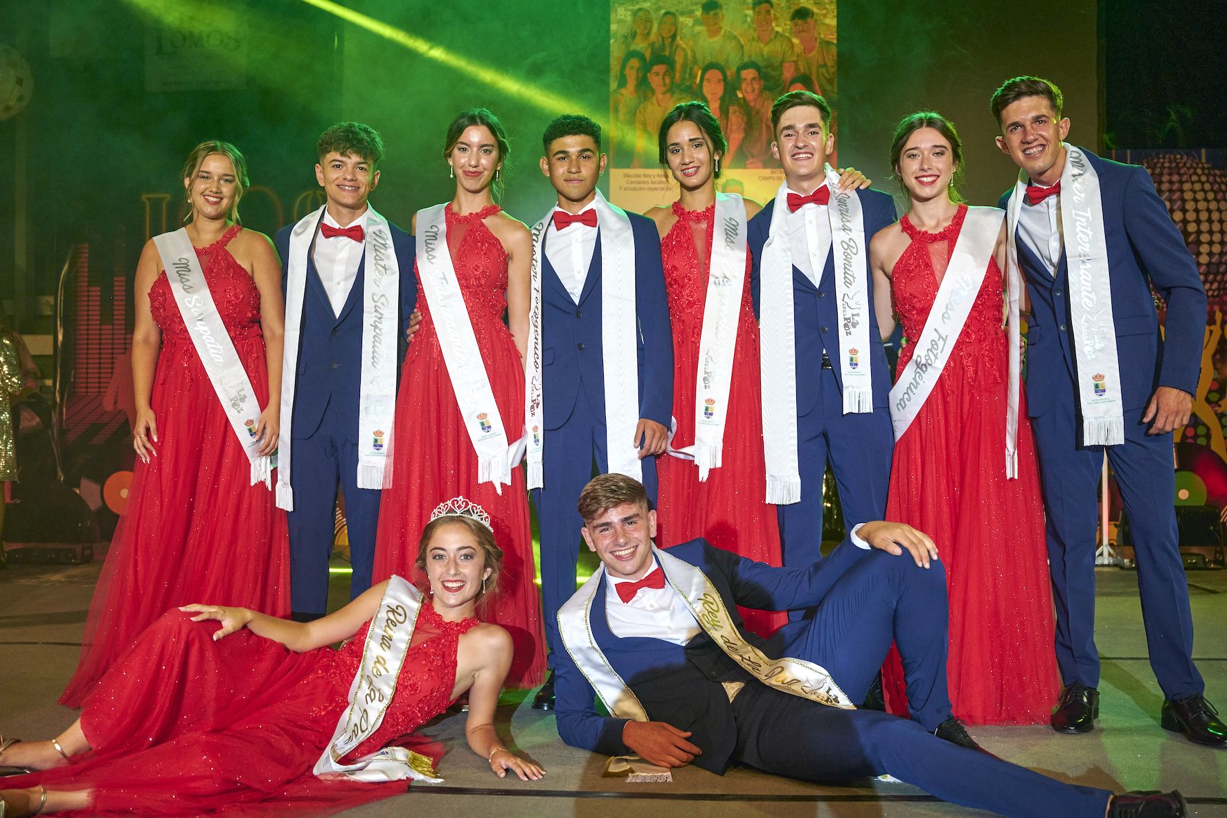 Sara Martín y Jeremy Montero, Reina y Rey de las Fiestas de La Paz 2022