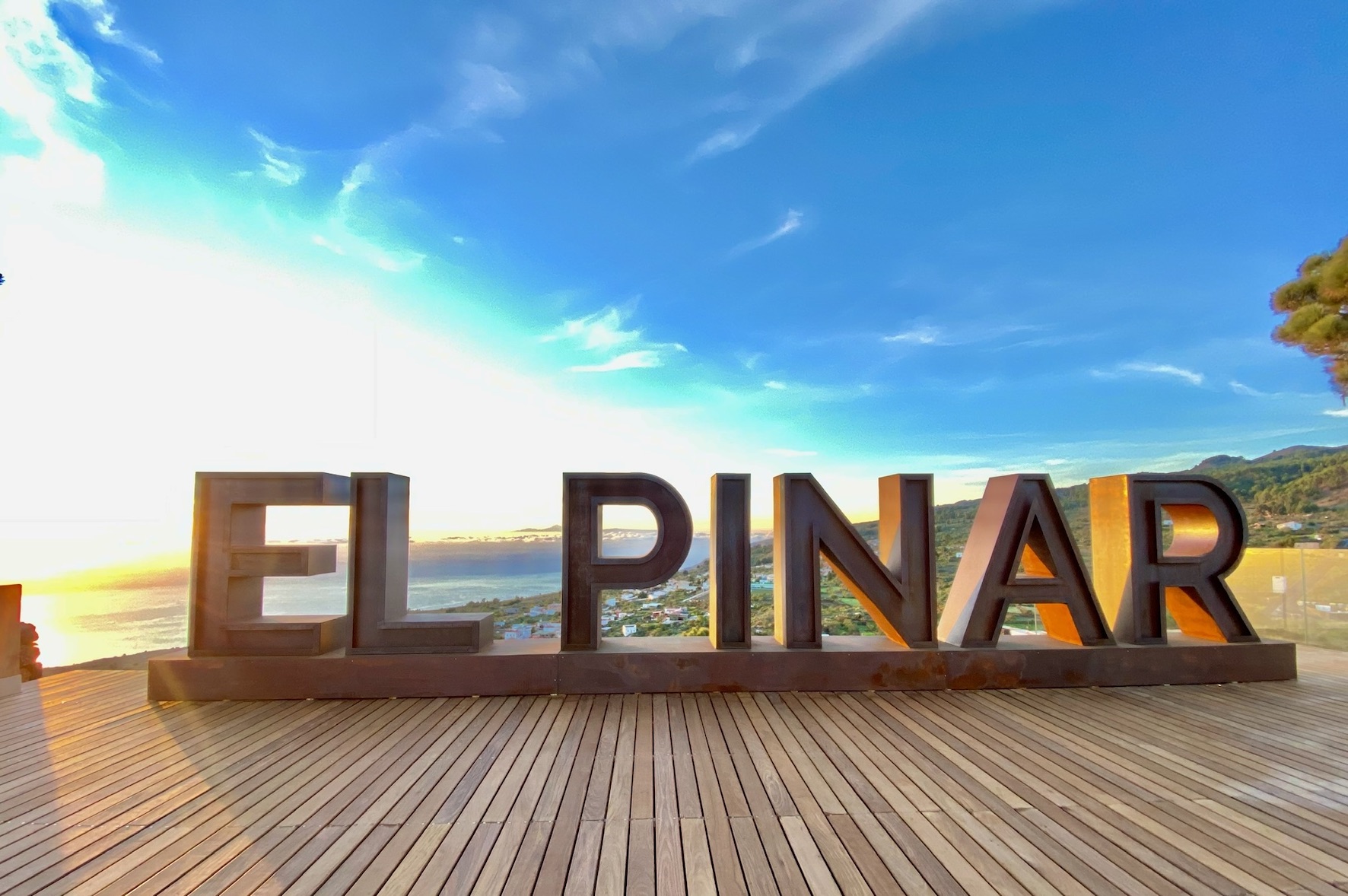 El Ayuntamiento de El Pinar finaliza el nuevo mirador de Tanajara