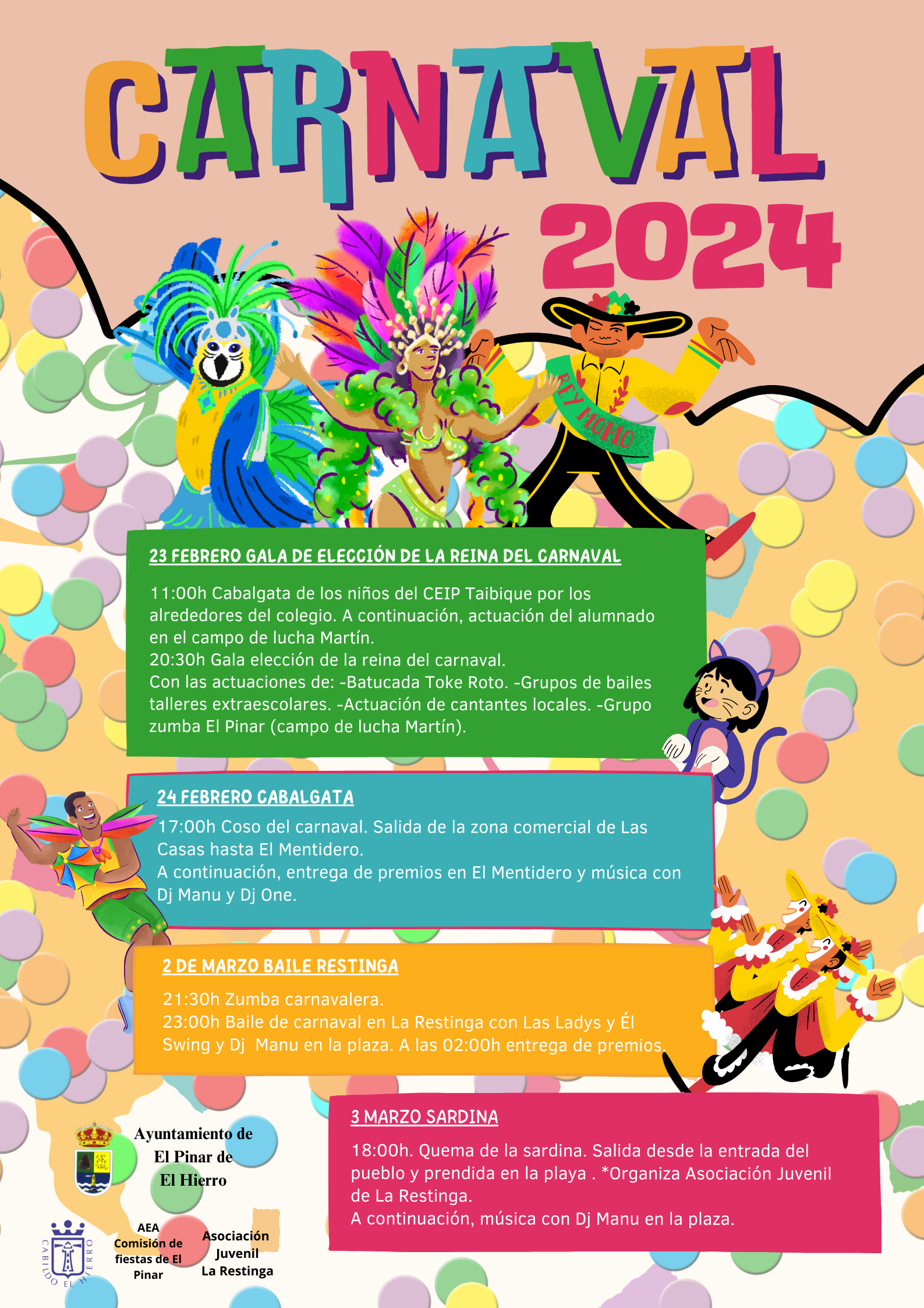 El Pinar celebra su Carnaval los dos próximos fines de semana