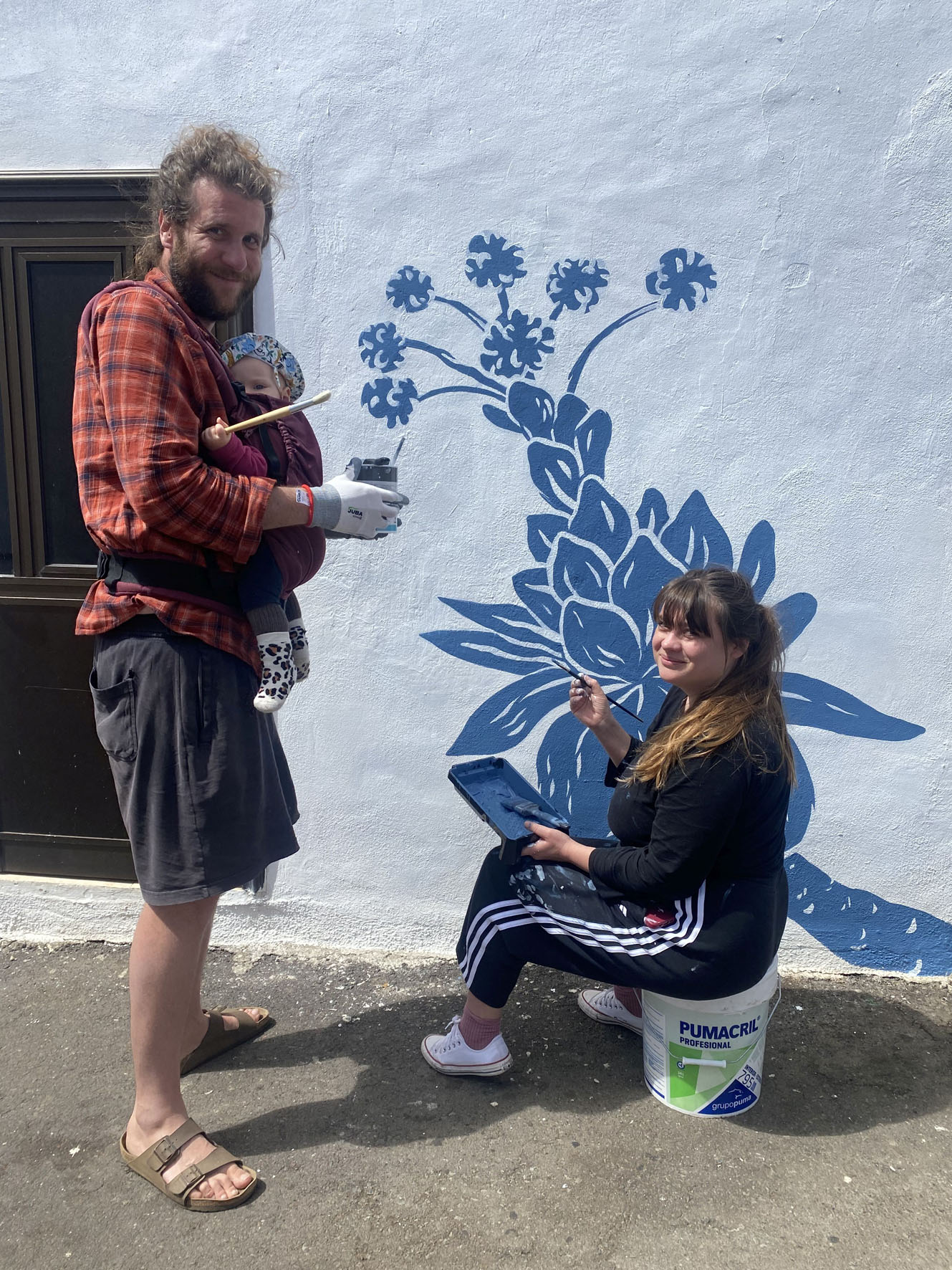 El Pinar contará con un mural de la reconocida artista alemana Greta Von Richthofen