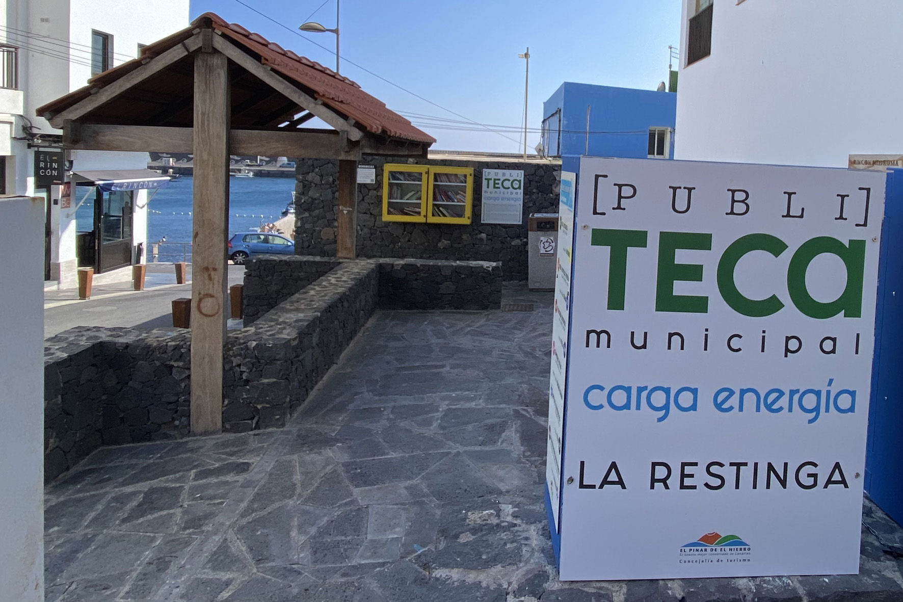 El Ayuntamiento de El Pinar inaugura una nueva ‘Publiteca’ en La Restinga