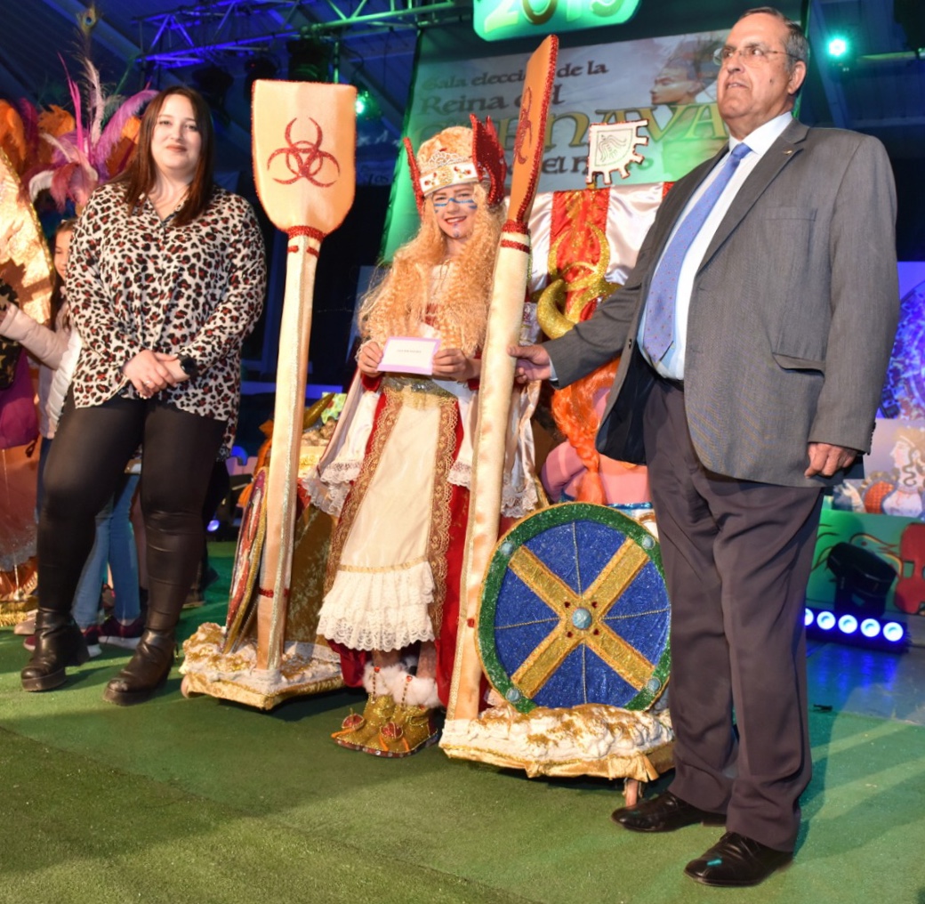 Linea Ludwing, de 11 años, Reina del Carnaval de El Pinar 2019