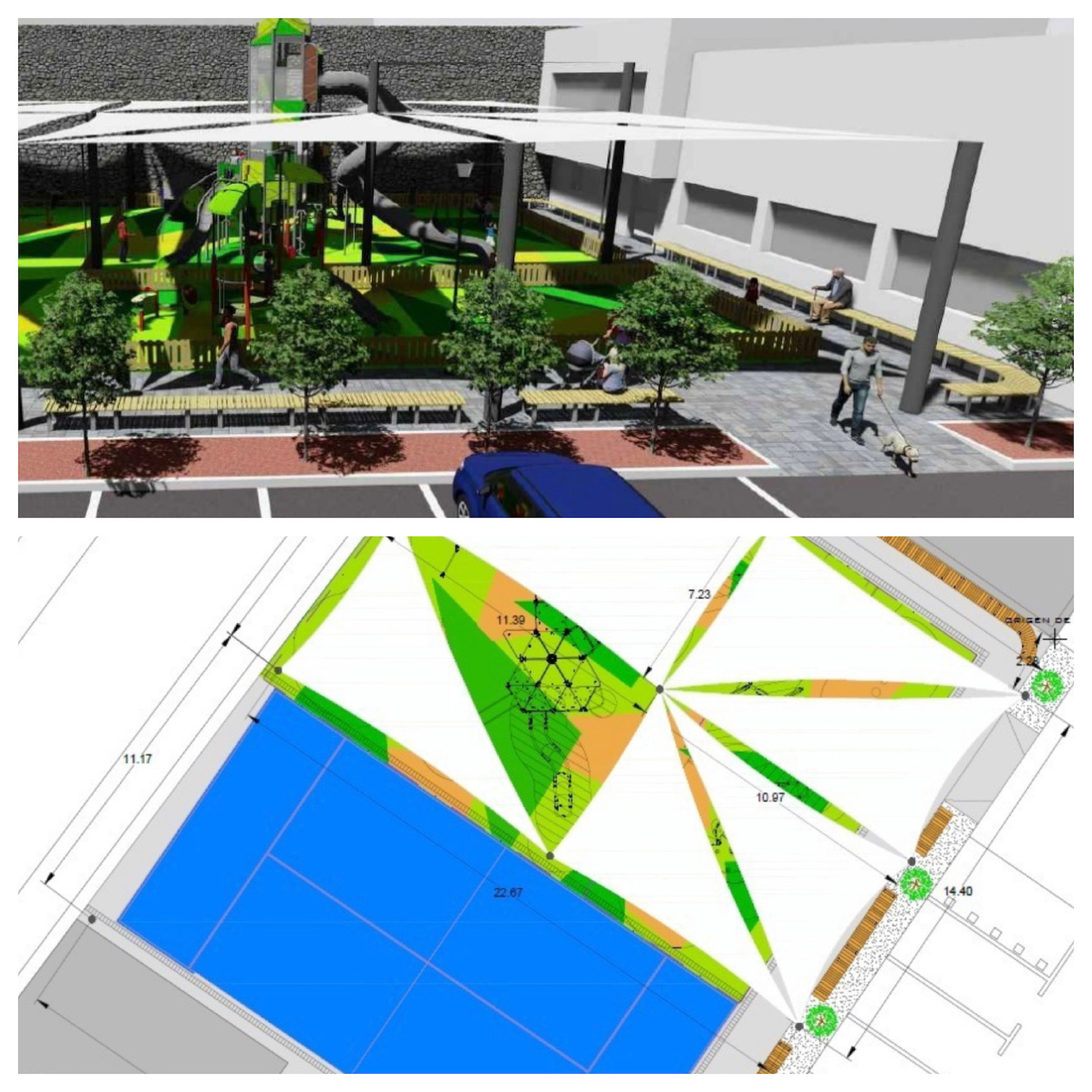 El Pinar construirá una cancha de pádel y remodelará el parque infantil