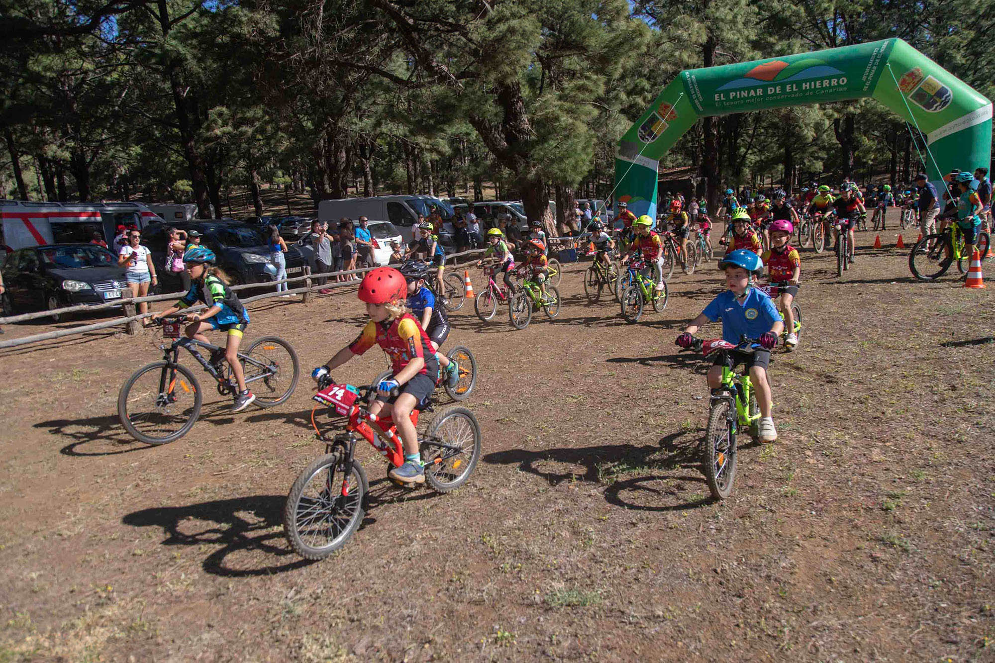 La Magma Bike Kids bate récord de participación con casi 100 niños y niñas