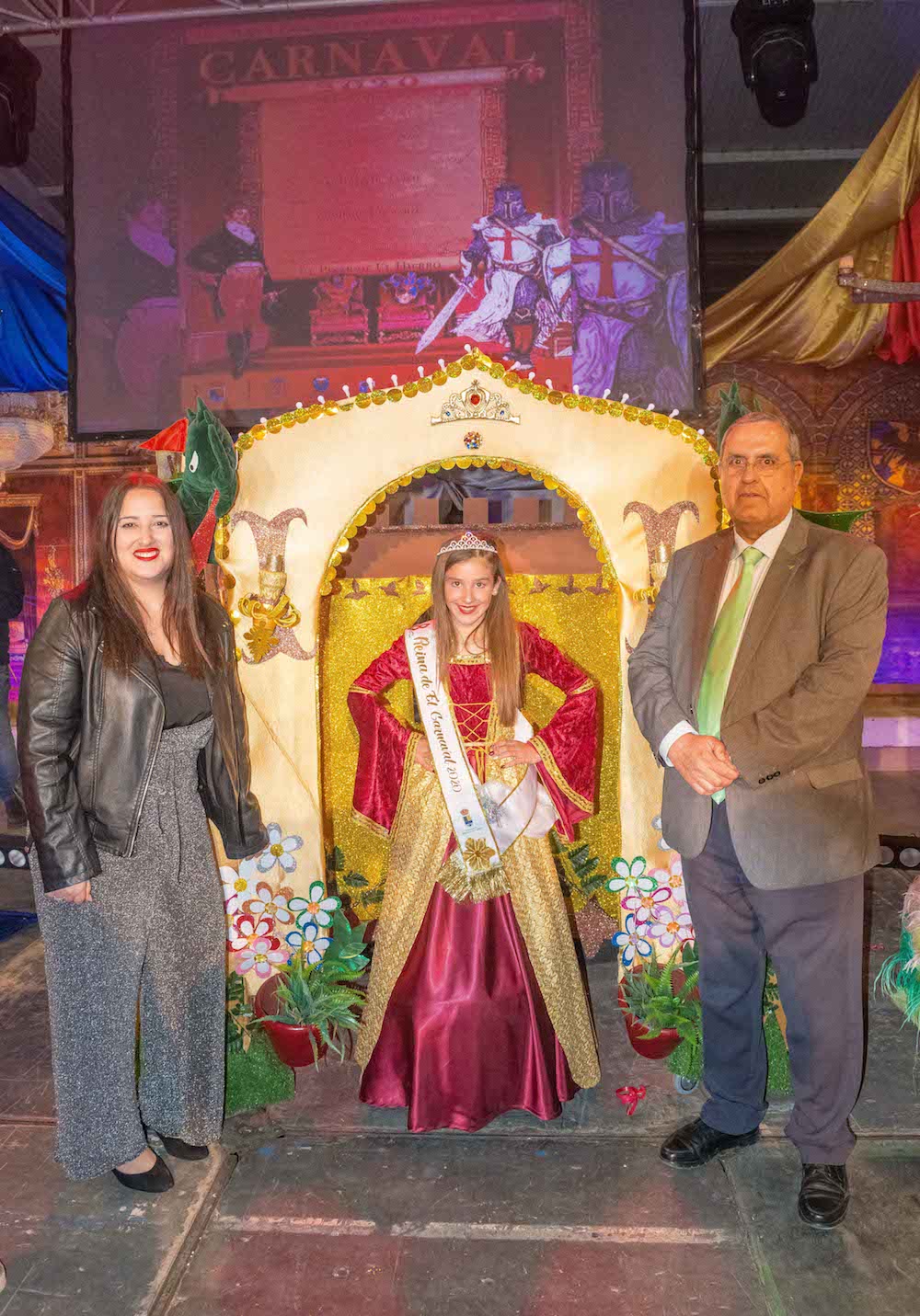 Gabriela Castañeda Morales, de 11 años, Reina del Carnaval de El Pinar 2020