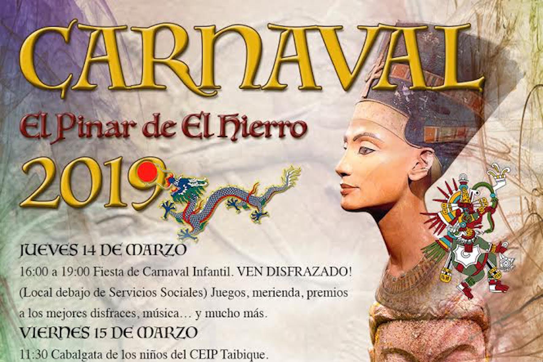 El Pinar revive ‘Las civilizaciones del mundo’ gracias al Carnaval