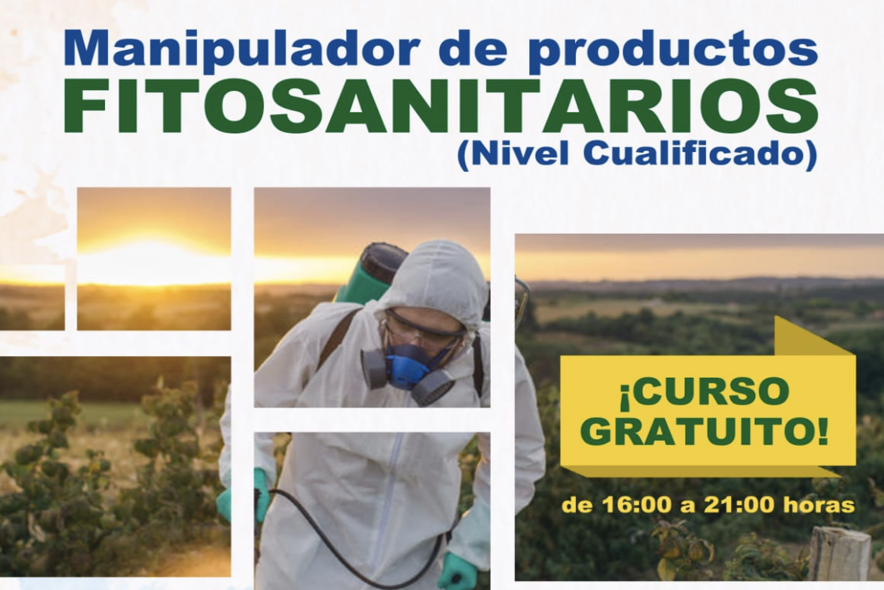 El GALP El Hierro convoca un curso gratuito de manipulador de productos fitosanitarios